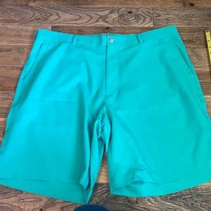 Peter Millar green shorts